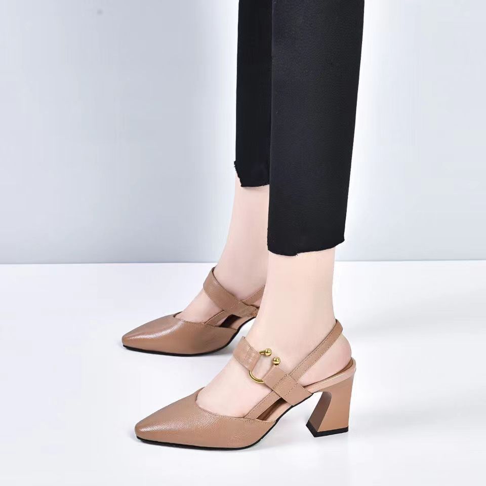 Sandales à Talons Épais