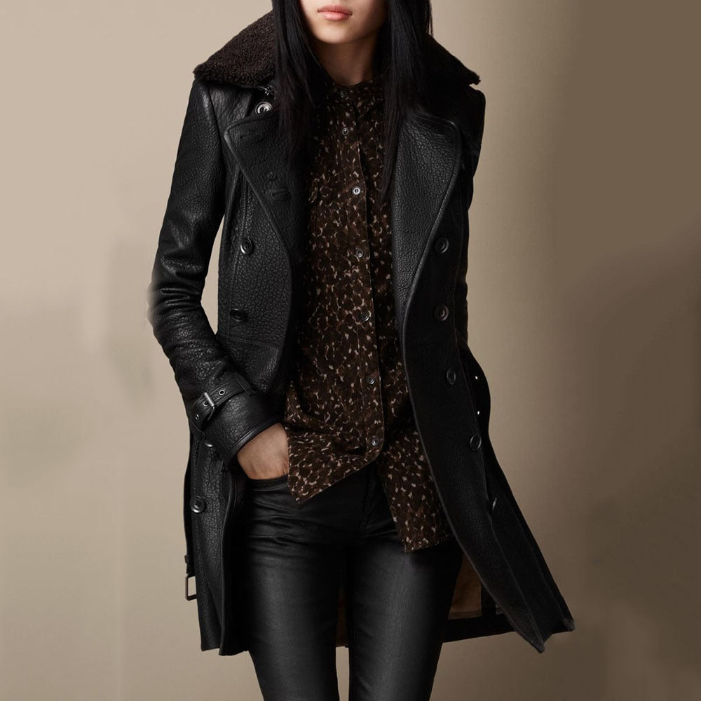 Veste Cintrée Similicuir – Chic & Tendance