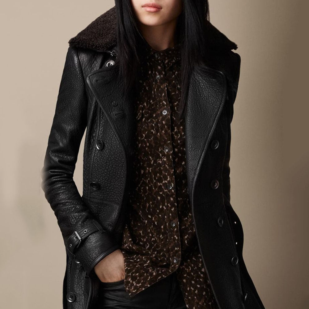 Veste Cintrée Similicuir – Chic & Tendance