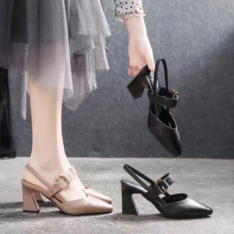 Sandales à Talons Épais