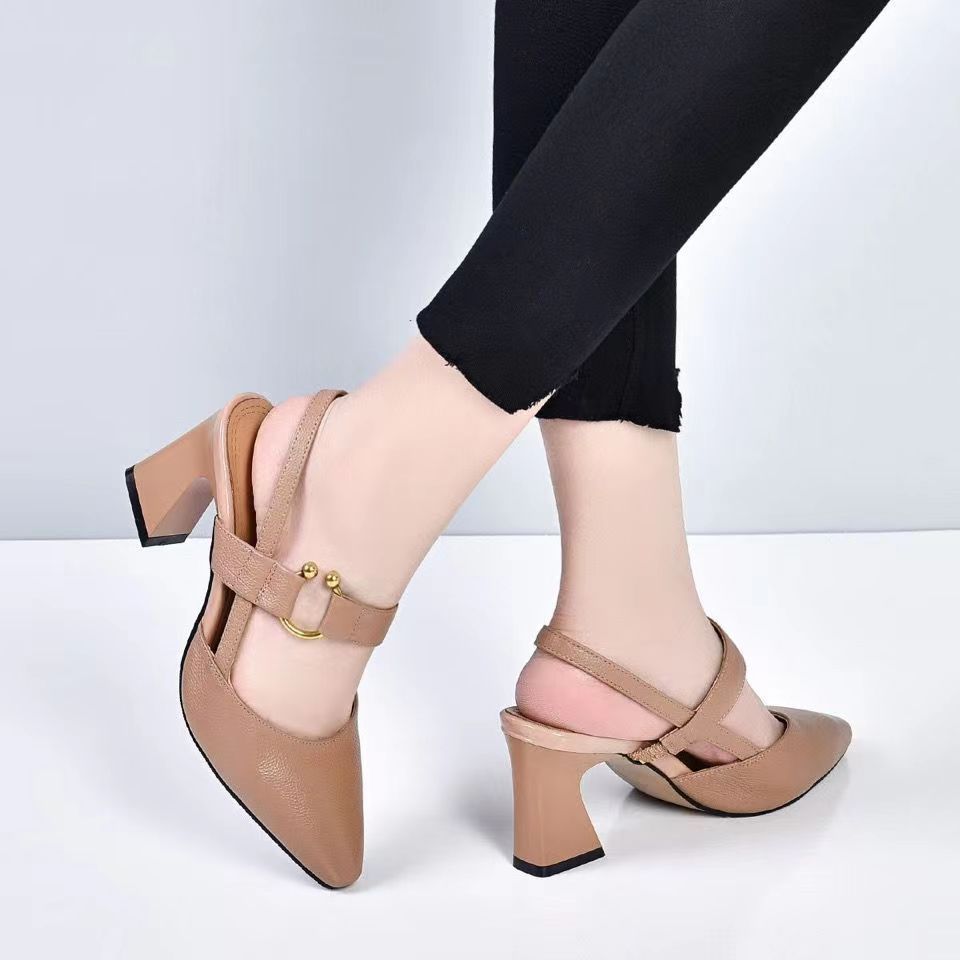 Sandales à Talons Épais