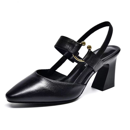 Sandales à Talons Épais