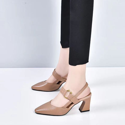 Sandales à Talons Épais
