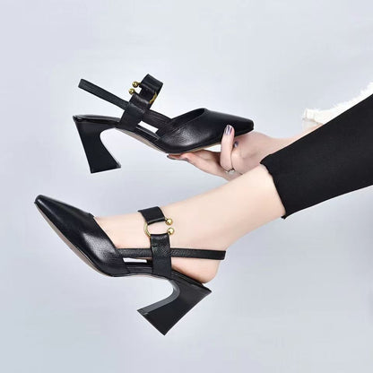 Sandales à Talons Épais