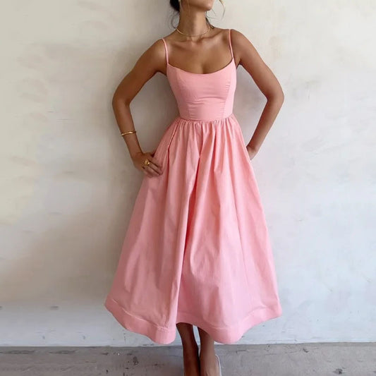 Robe d’Été Fraîche, Élégante