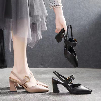 Sandales à Talons Épais